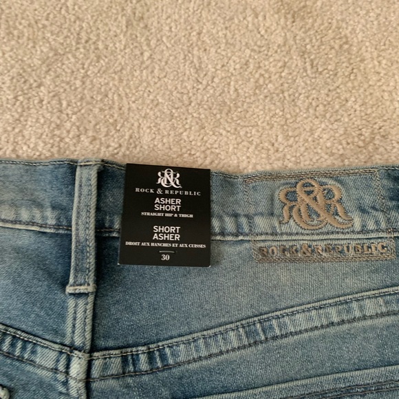 Rock&Republic Asher mens’s jeans shorts jorts size 30 - Picture 3 of 6